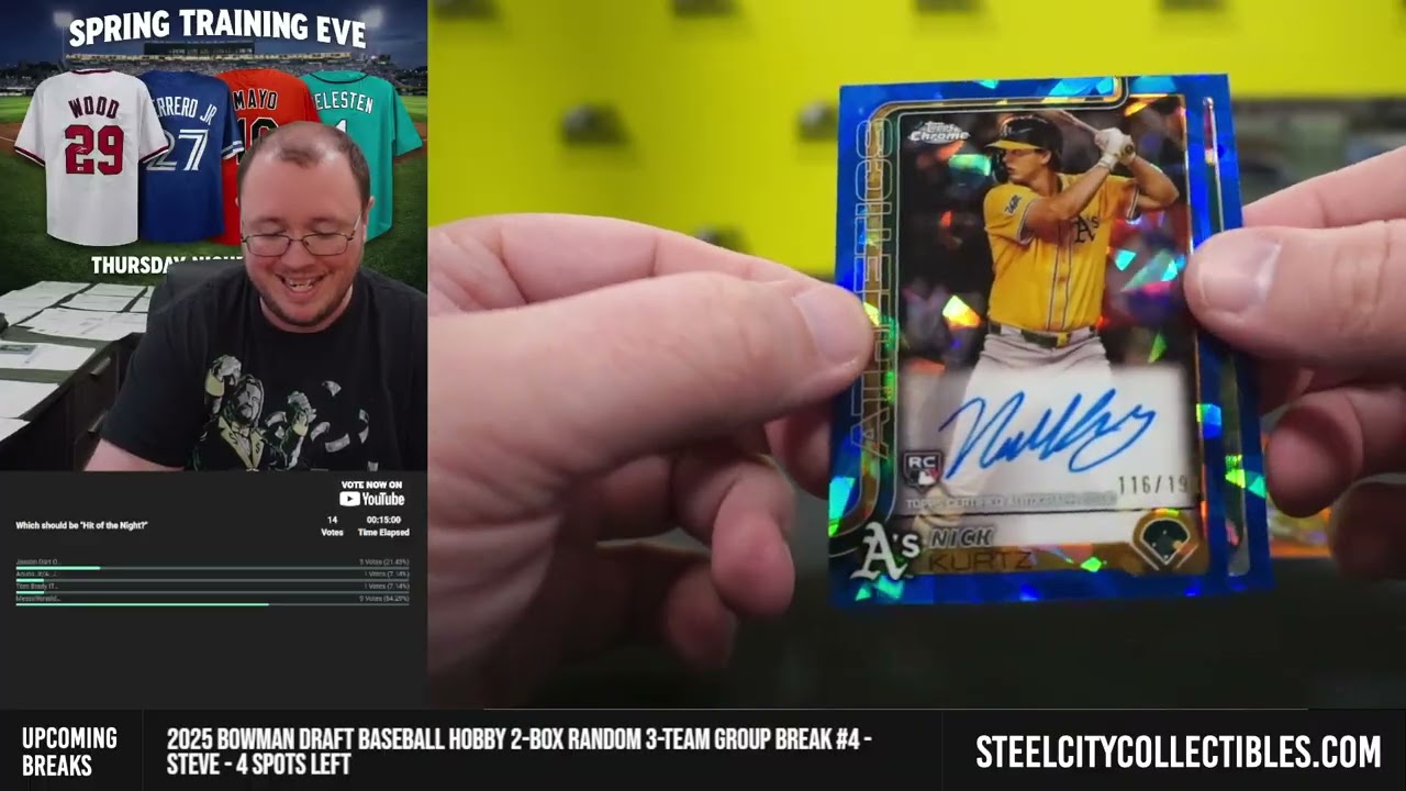 2025 Topps Chrome Update Series Baseball Sapphire Edition Box Random Pack Group Break #5 - Steve
