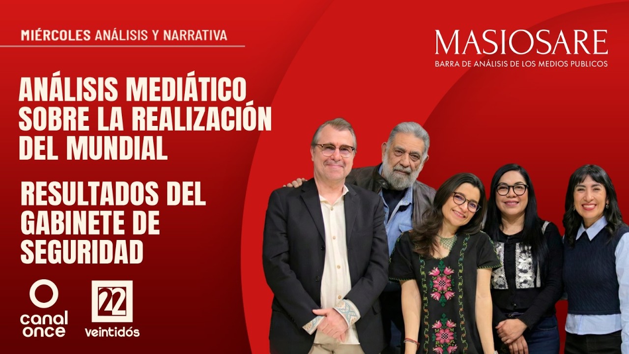#EnVivoAhora | Masiosare: Análisis mediático sobre la realización del Mundial (11/03/2026)
