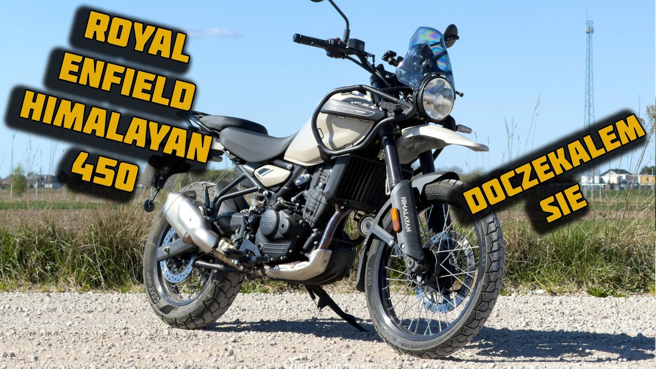 Royal Enfield Himalayan 450 - Doczekałem Się :) #motocykl #motovlog #motorcycle