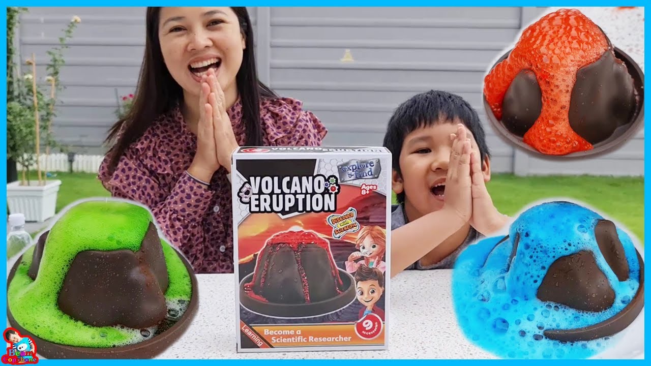 น้องบีม | รีวิวของเล่น EP199 | ภูเขาไฟลาวาหลายสี Toys