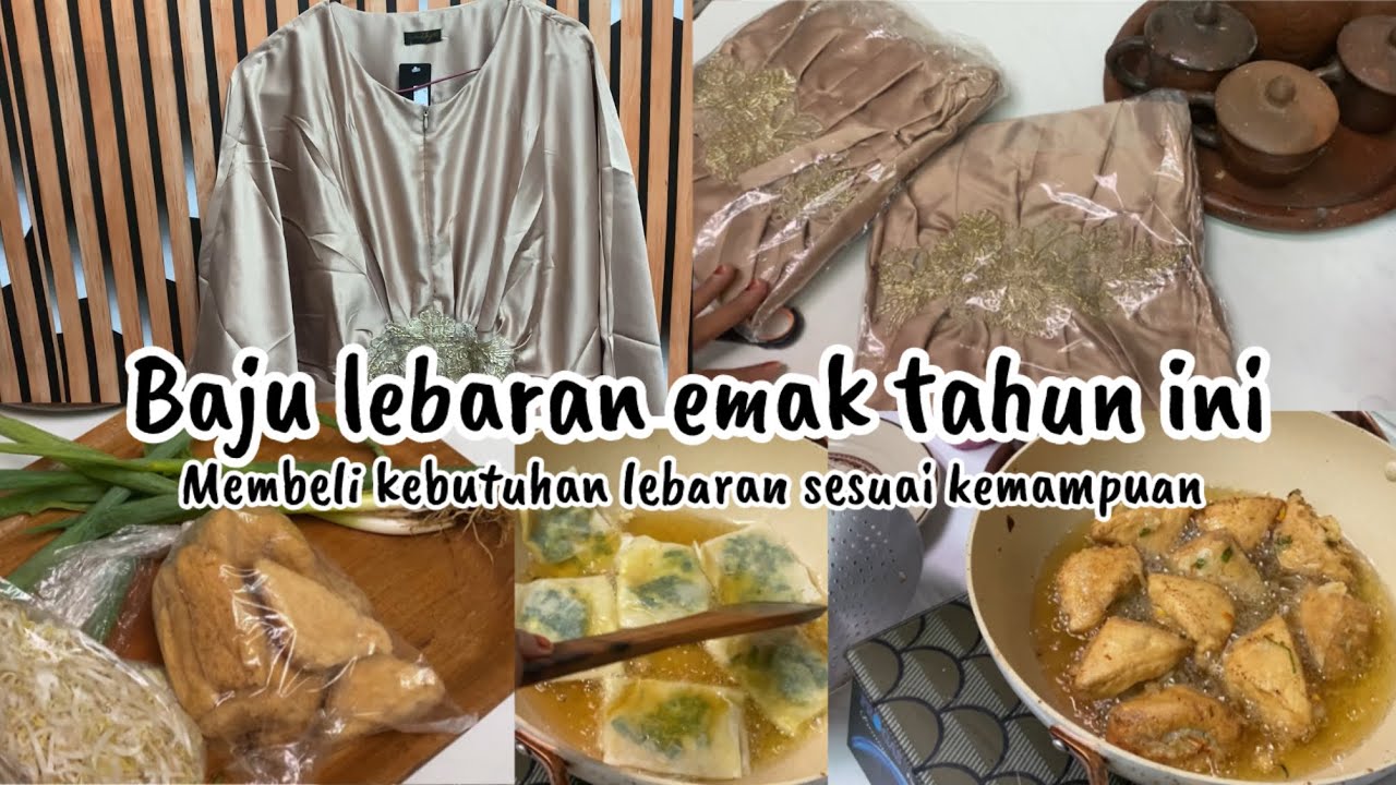 Baju lebaran emak tahun ini