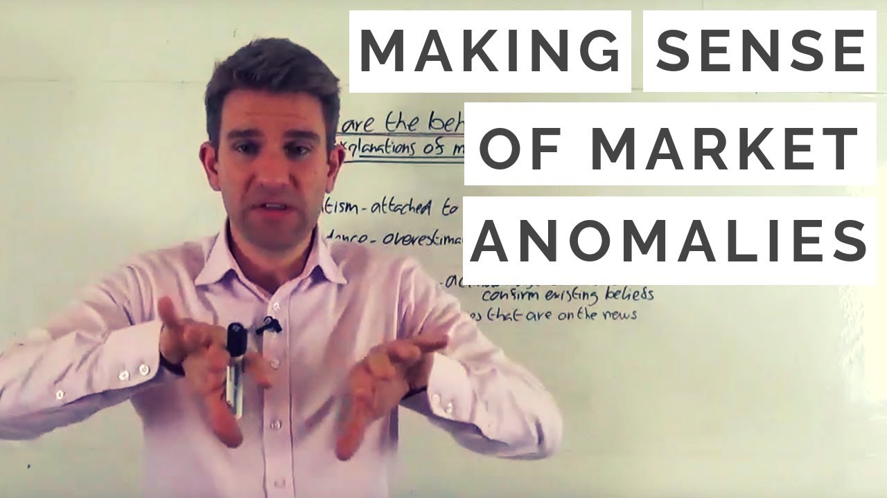 Making Sense Of Market Anomalies 😵