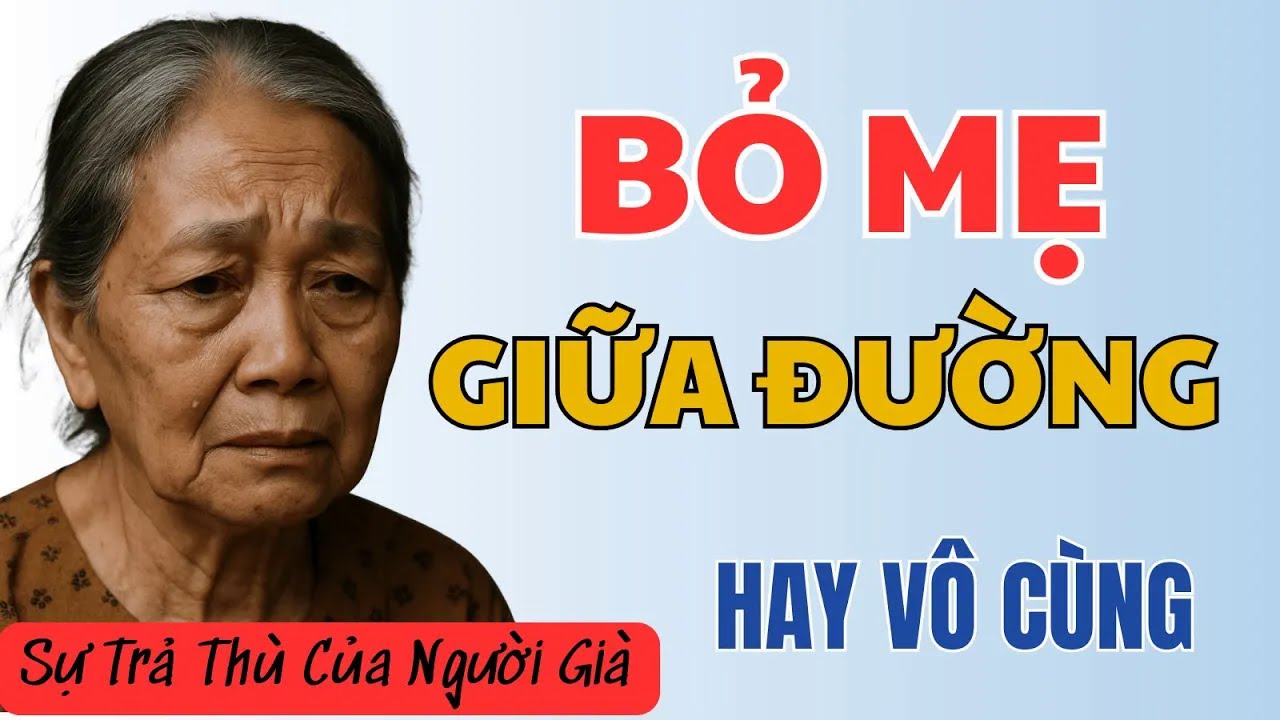 ＂Má Muốn Chết Hả？ NÈ, XUỐNG XE ĐI!＂   Con Trai Bỏ Mẹ Già Giữa Đường, Rồi Phát Hiện Sự Thật Đau