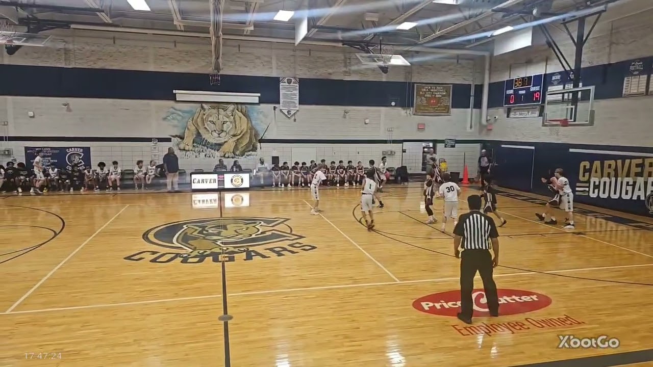 7th grade Cherokee (A-team) vs Carver 1/20/26