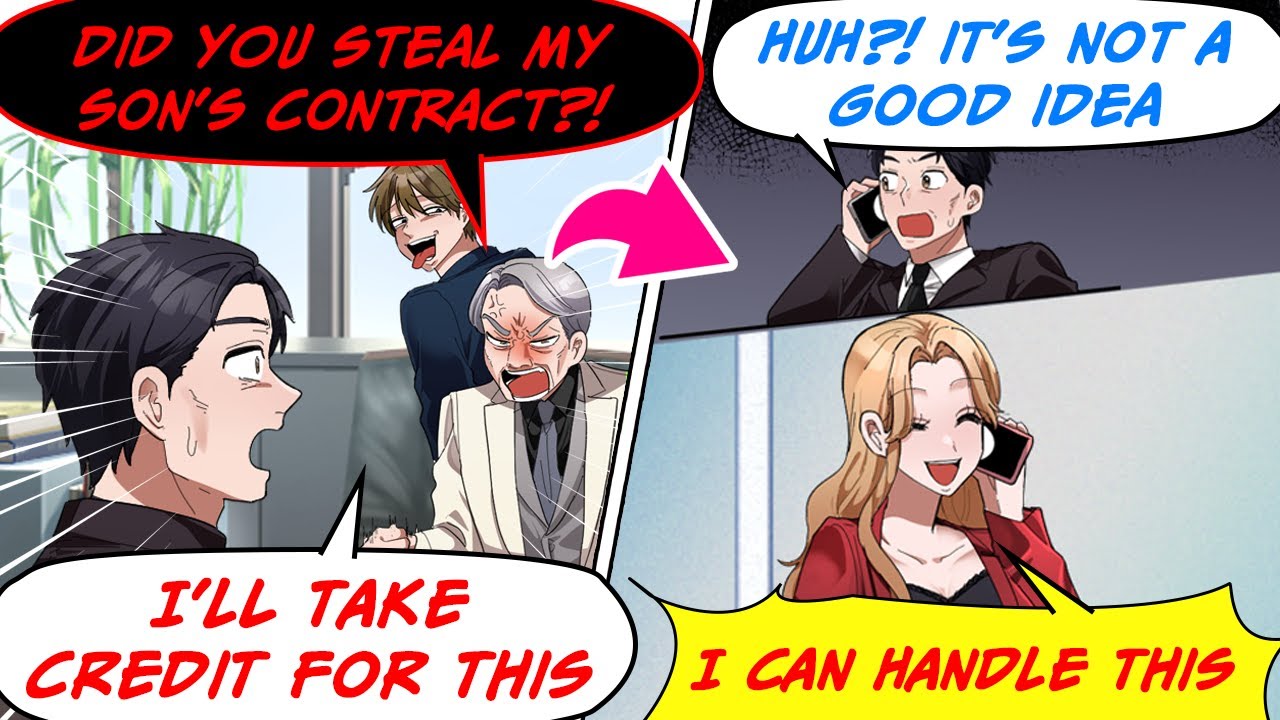 [Manga Dub] After they stole my credit and fired me, the client's beautiful female CEO appeared...