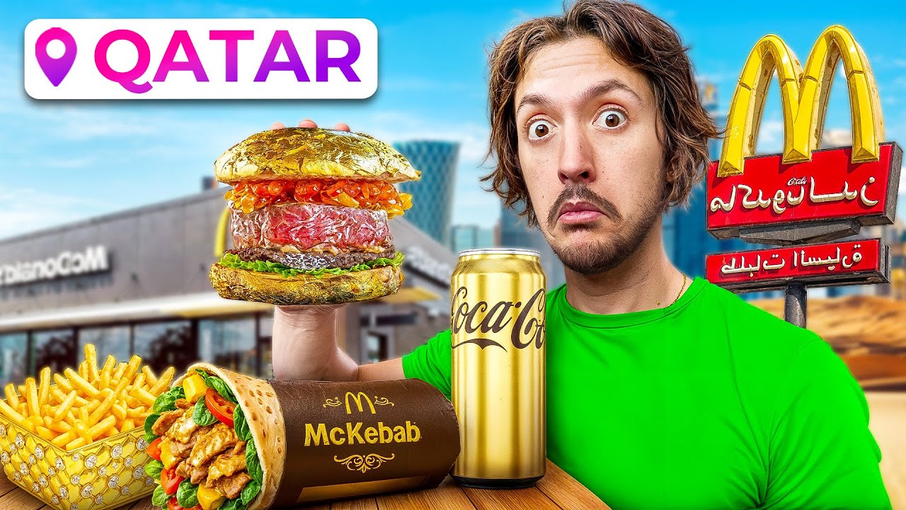 PROVO TUTTI I FAST FOOD Nel PAESE PI&Ugrave; RICCO DEL MONDO (Qatar)