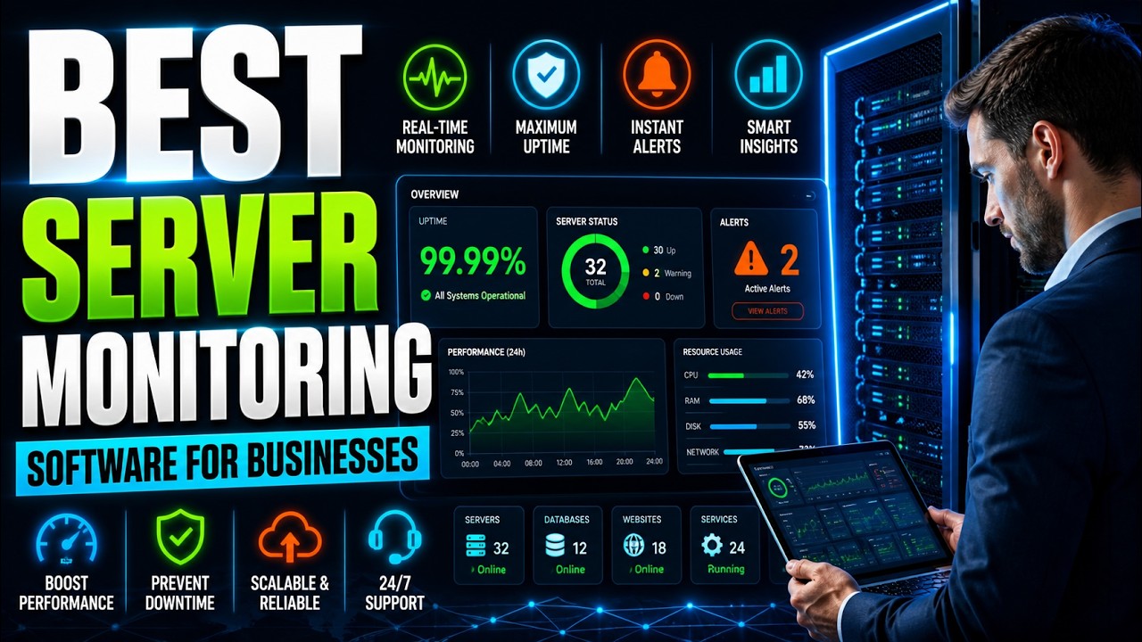 Best Server Monitoring Software for Businesses