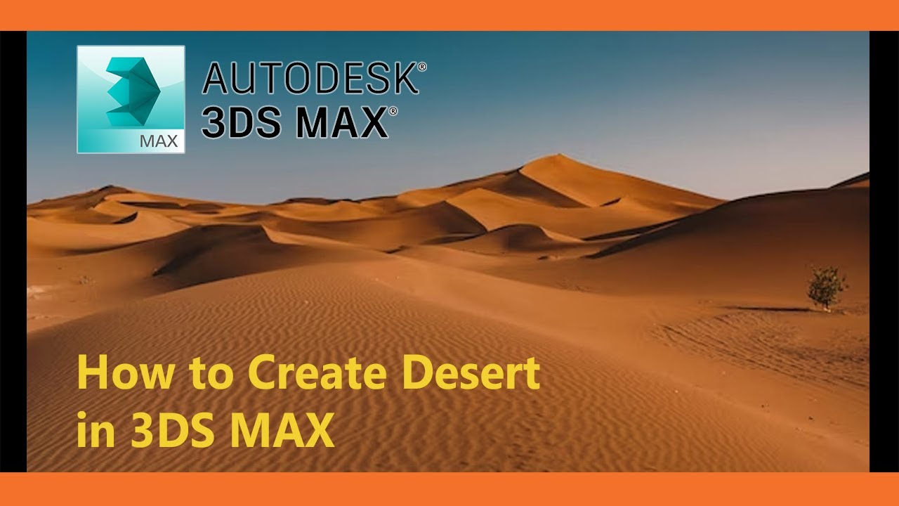 How to Create Sand | Desert | 3Ds Max