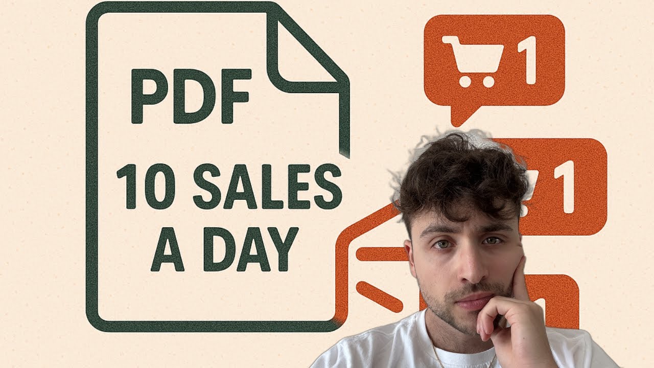 Если бы мне нужно было сделать 10 продаж в день, продавая PDF-файлы на Etsy, я бы сделал это.