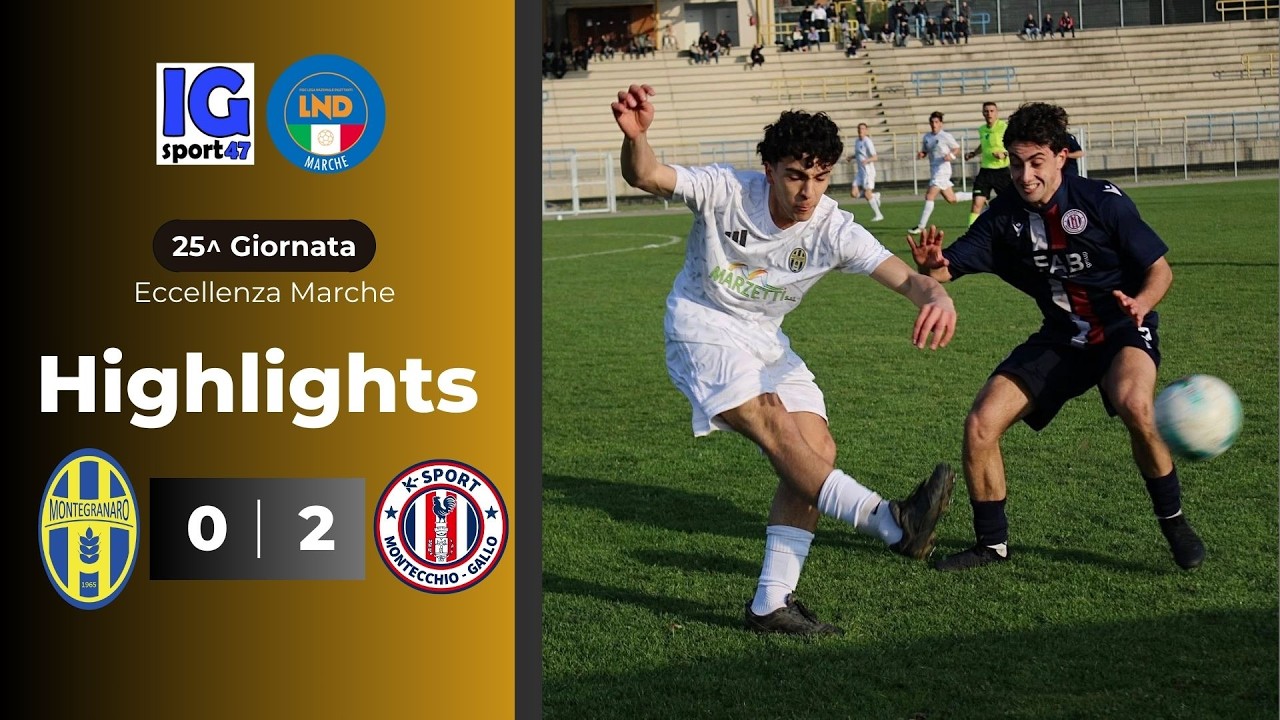 Montegranaro-K Sport Montecchio 0-2 (Eccellenza Marche)