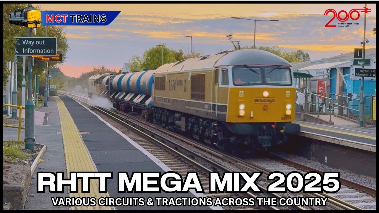 RHTT Mega Mix 2025 - Various Circuits & Loco's -