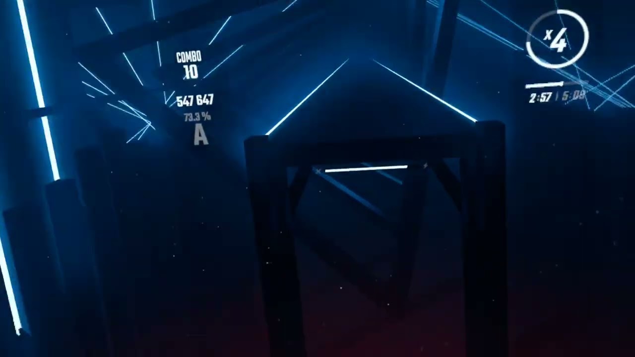Beat Saber “EXiT This Earth’s Atomosphere” by Camellia (Expert A rank)