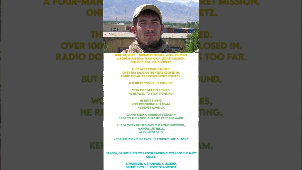 Danny Dietz: He Fought Until He Had Nothing Left to Give