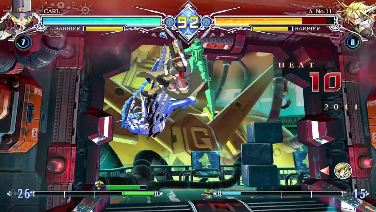 xcaliburbladez (CA) vs Thun Lunk (LA, CE) Frosty Faustings XVIII BBCF Casuals