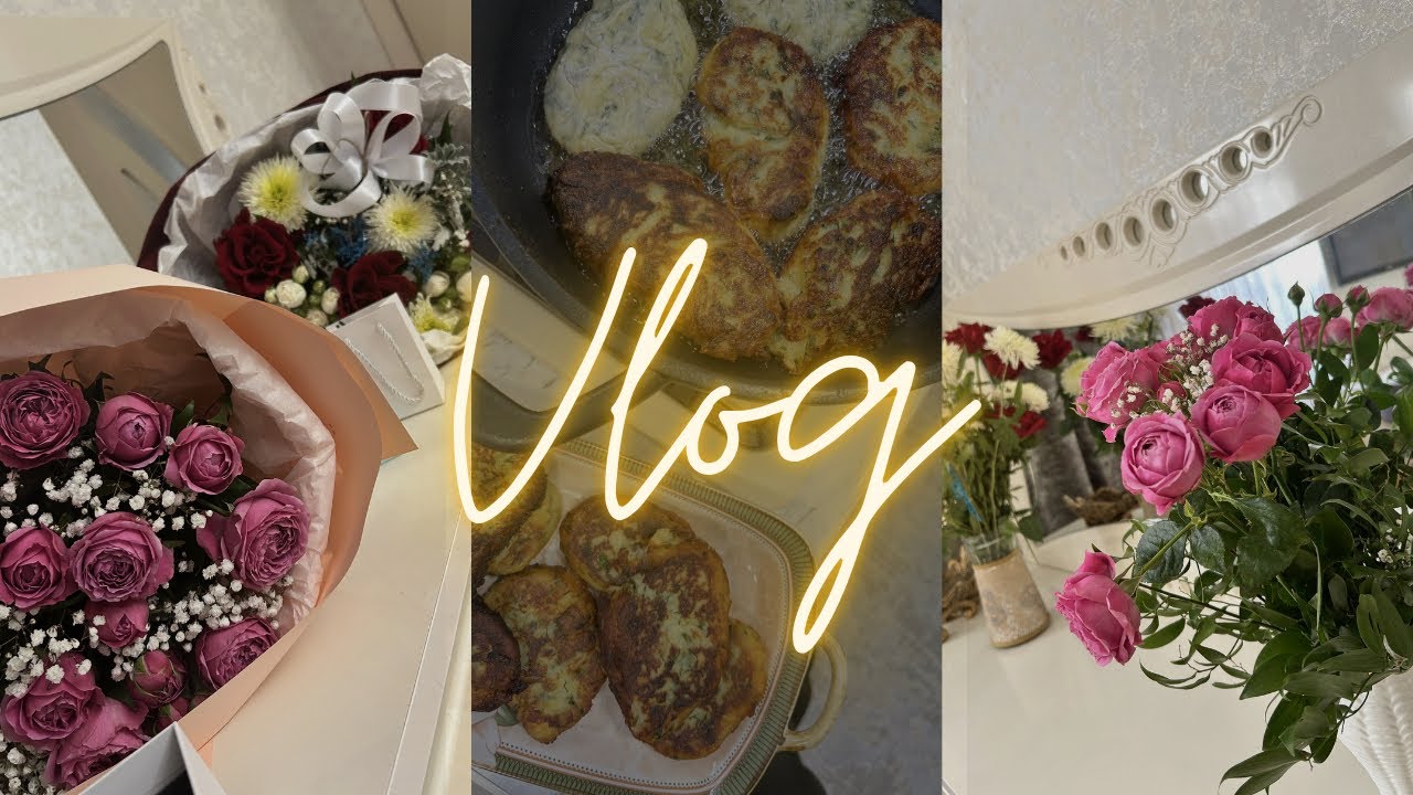 İki günlük vlog💫Ad günüm😍😍😍😍Mamagildə.Evi dərmanladıq….#günlükvlog #food 