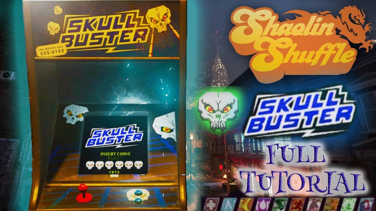 SHAOLIN SHUFFLE.....SKULLBUSTER FULL TUTORIAL (All Locations)