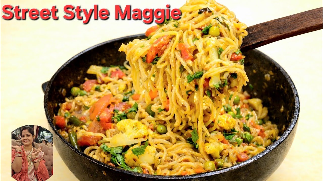 “Street Style Maggi at Home | Sabse Mazedaar Maggi Banane Ka Tarika “Aisi Maggi Nahi Khayi Hogi,,