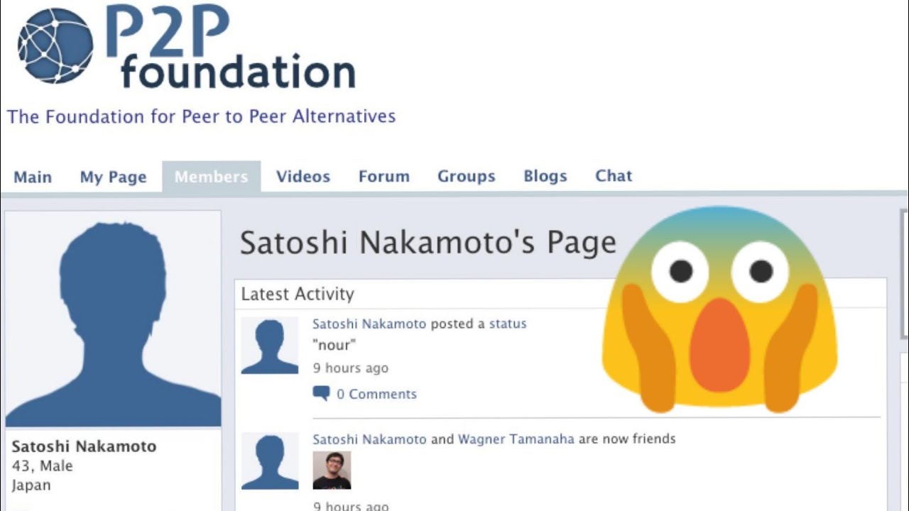 Satoshi Nakamoto Just Says &ldquo;Nour&rdquo; After 5 Years..!