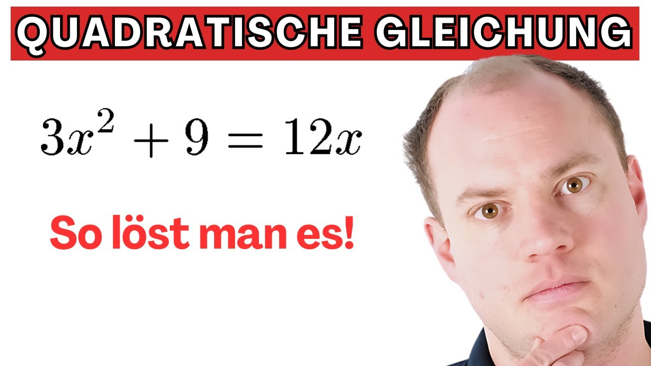 So geht es: Quadratische Gleichung lösen!