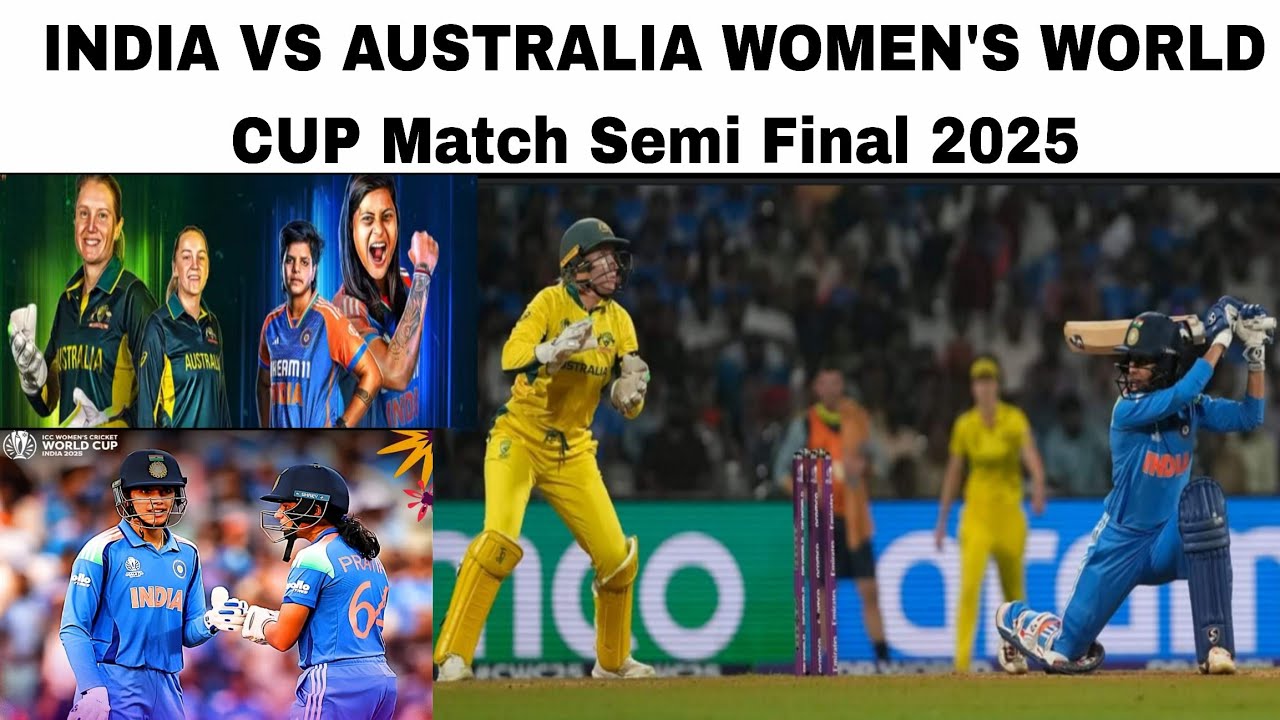 India Vs Australia , ICC Woman World Cup Match 2025 | india VS Australia World Cup 2025