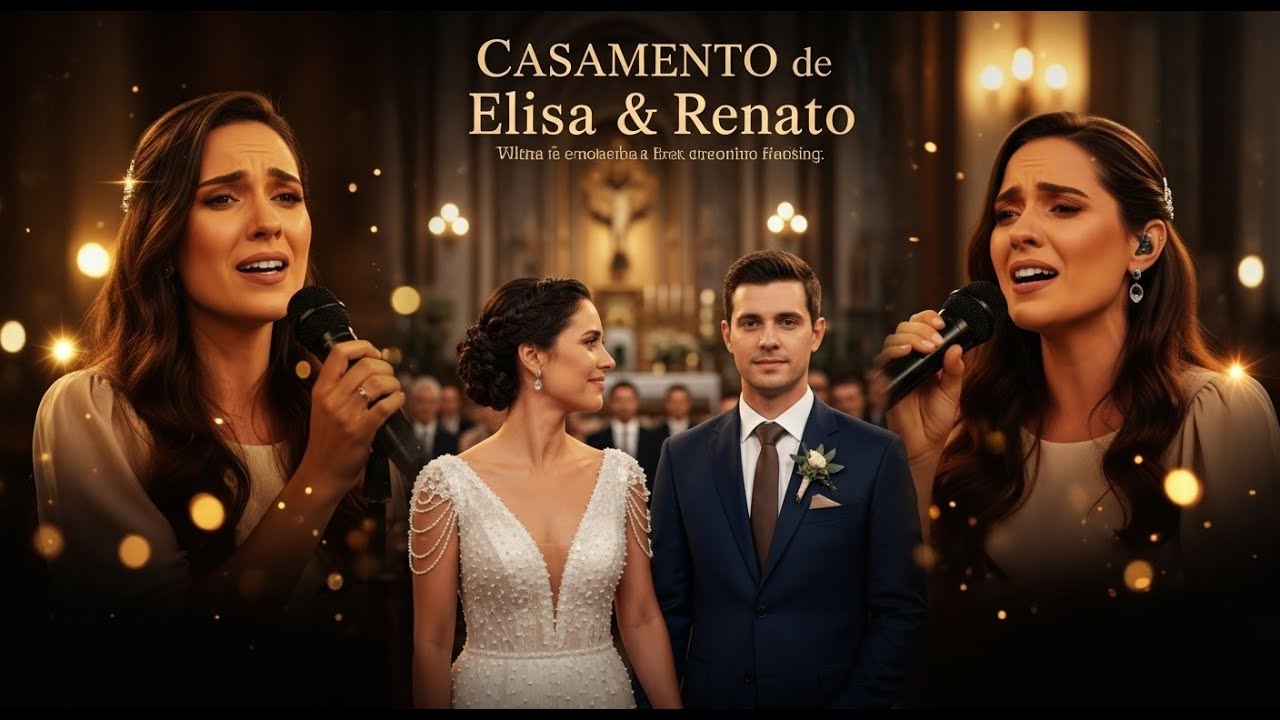 Casamento de Elisa & Renato | música para casamento com banda – casamento versão intensa