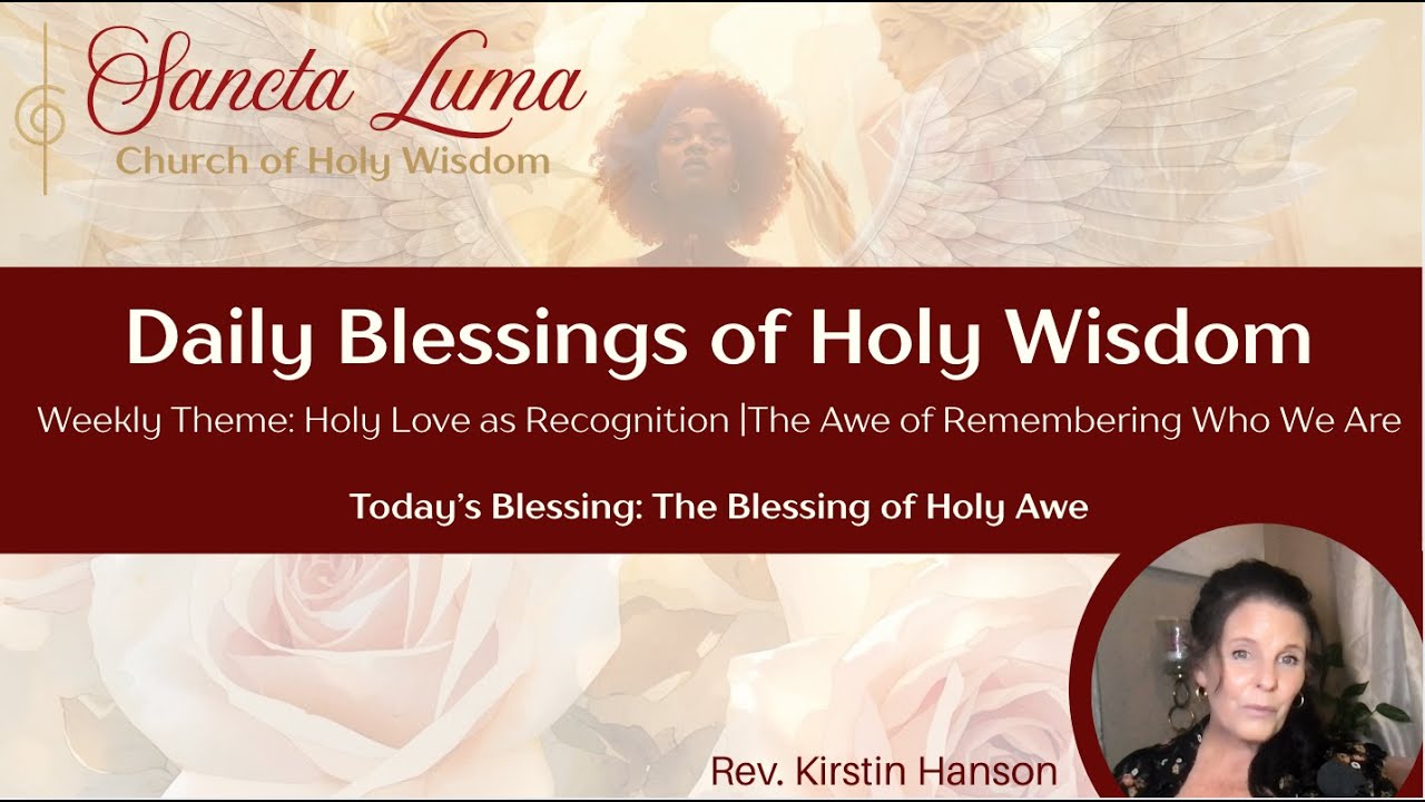 Holy Love As Recognition 🤍🌹🤍 Daily Words of Holy Wisdom 🕊️
