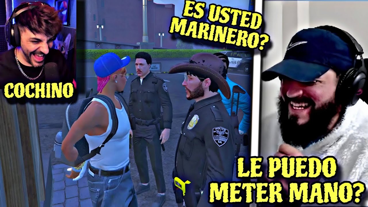 LA PERSPECTIVA DE WEI (SINCHYBOYZ) AL SER ARRESTADO ILEGALMENTE POR EL AGENTE CHUCK (NEXXUZ) 😱😂