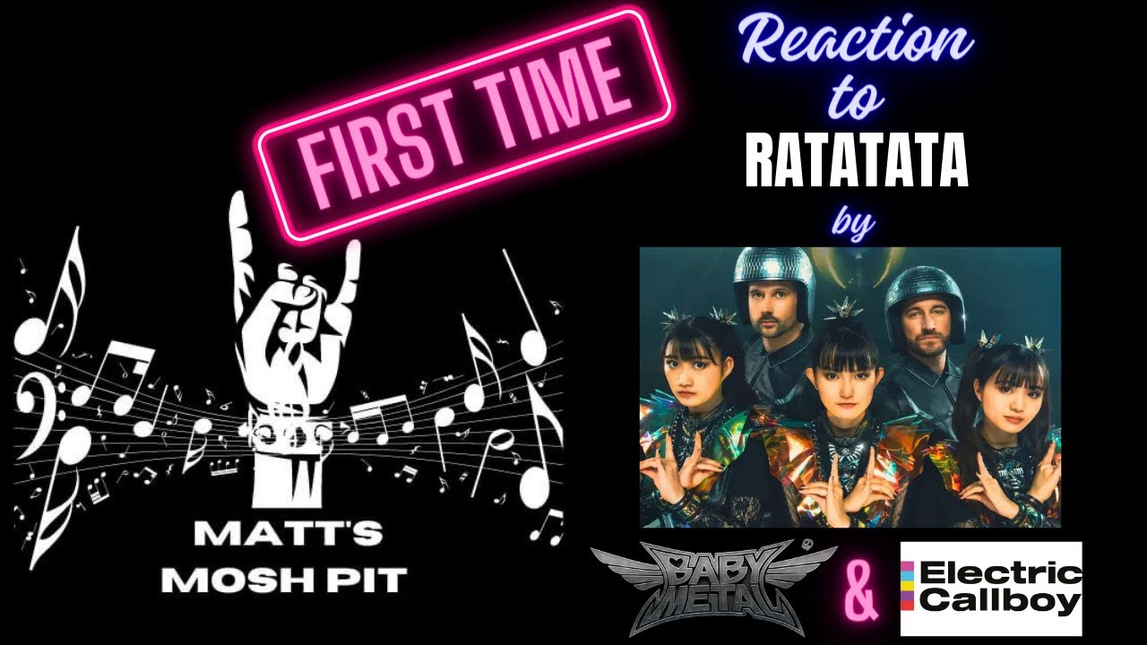 Мэтт смотрит Ratatata от BABYMETAL и ELECTRIC CALLBOY вПЕРВЫЕ!!!