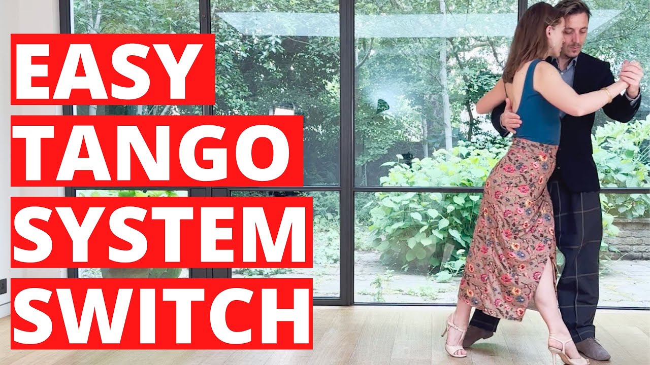 Tango Dancing: How To Switch From Parallel To Cross System (Beautiful Step)