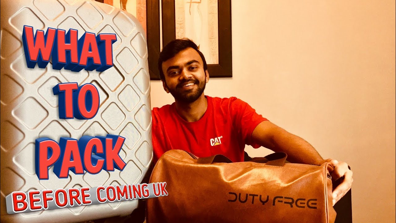 What to pack before coming to UK  | Part -1 | My life in london
