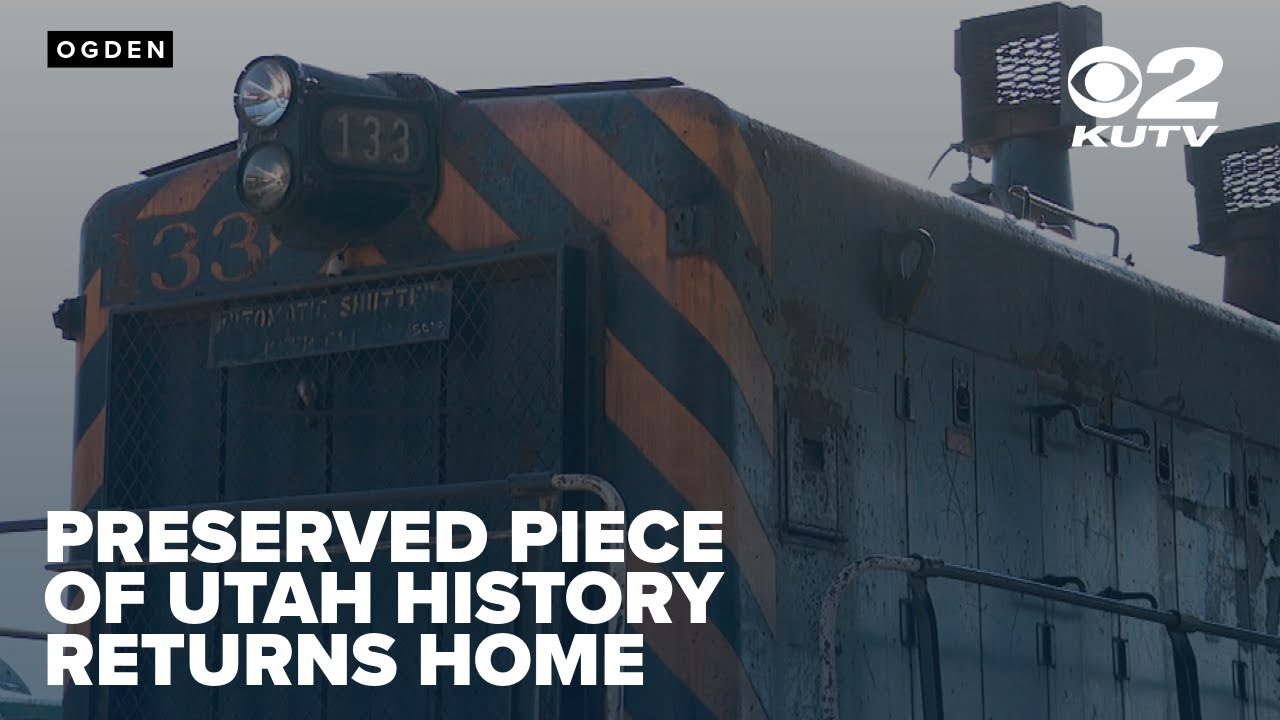 Preserved piece of Utah's railroad history returns home in its original 1965 state