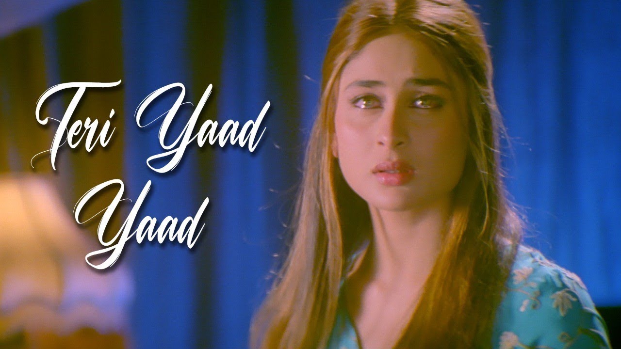 Teri Yaad Yaad Yaad Yaad Bas Yaad Reh Jati Hai | Ghulam Ali | Bewafaa | Anil Kapoor, Kareena Kapoor