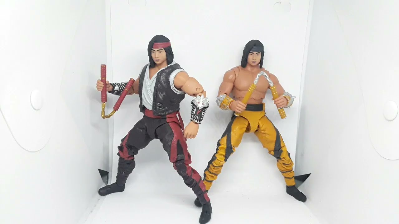 Liu Kang Fighting Abbot Variant 7'Inch Figure Mortal Kombat 11 Review