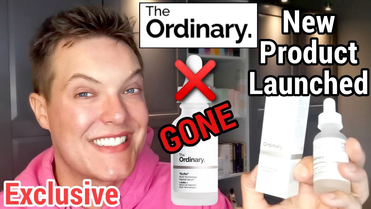 THE ORDINARY BUFFET Discontinued - ( Multi-Peptide + HA Serum Launches )