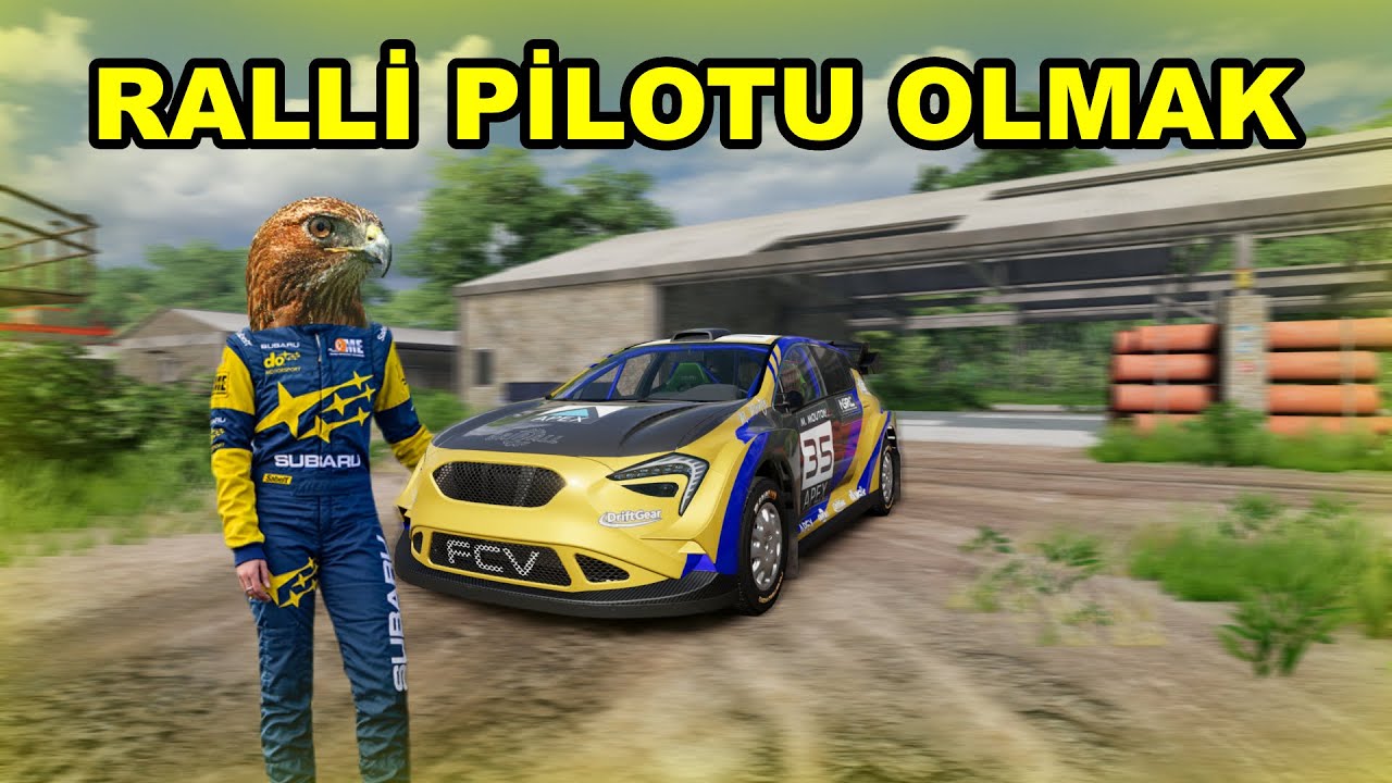 Ralli Pilotu Olmak! │ Beam.ng Drive
