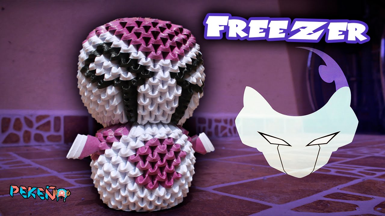 Freezer (Dragon Ball) 3D Origami | Pekeño 💜