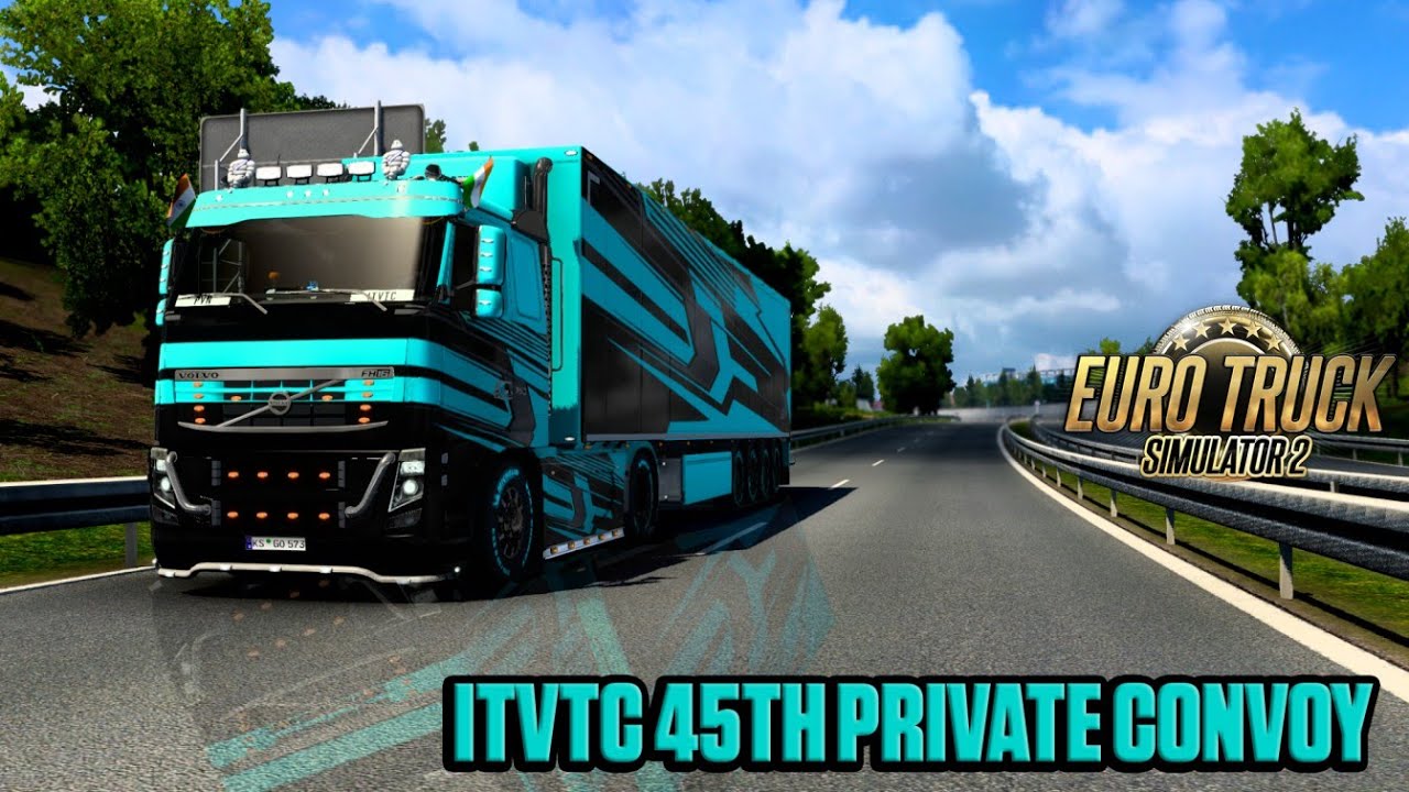 ITVTC 45TH PRIVATE PROMODS CONVOY  || ETS2 || ITVTC || #truckersmp_ets2 #chill #itvtc #indian
