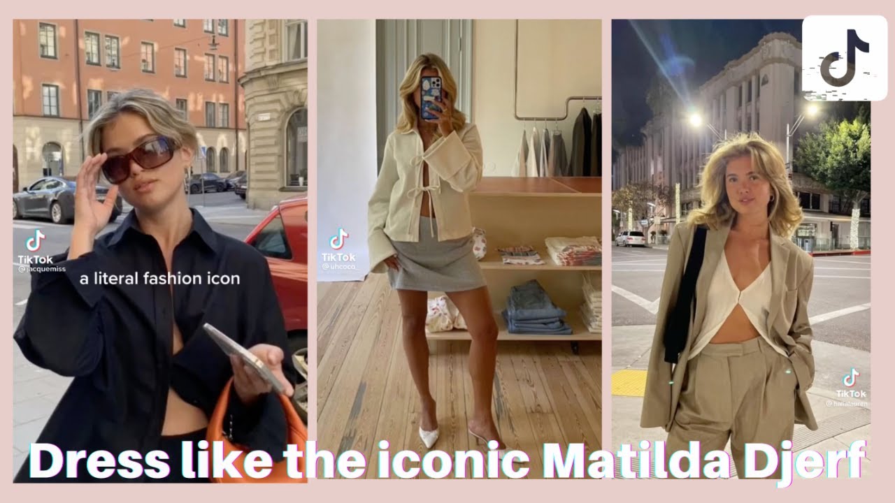 Obsessing over Matilda Djerf & Djerf Outfits | Luxe Tik Tok Compilations