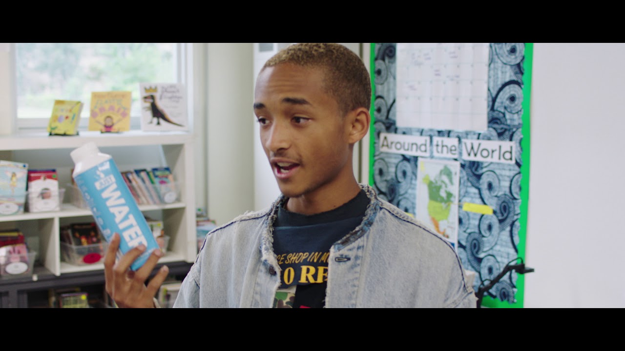 Jaden Smith Visits Odyssey Charter School