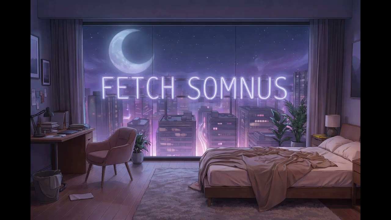 Fetch Somnus | Neon City | Healing Sleep Music for Stress-Free Rest