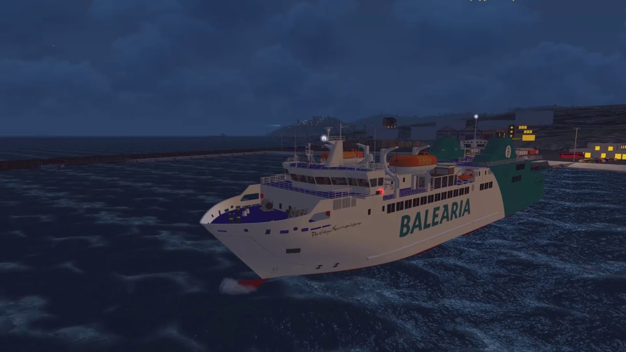 PASSIO PER FORMENTERA DEPARTURE FROM TANGER MED / CanaryShipyard