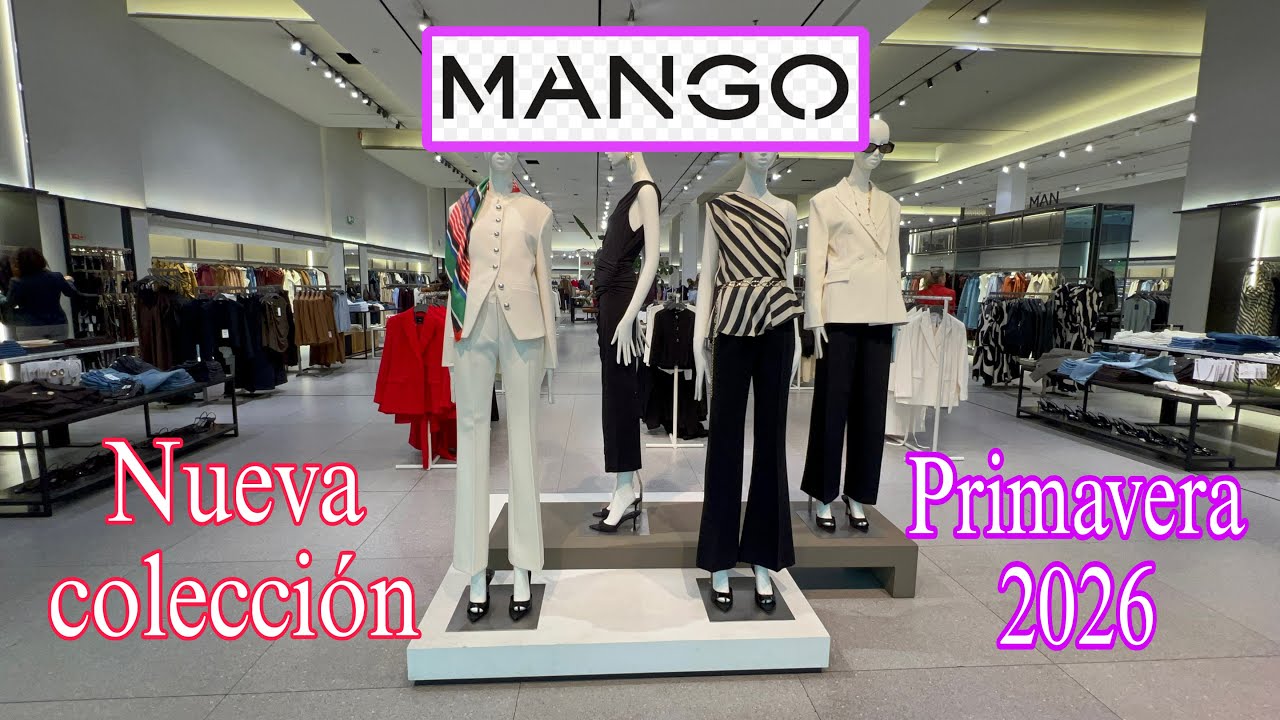 MANGO💥Nueva Coleccion🥳Moda, Primaveral🌺2026/Ropa de calidad/MANGO Women's New collection