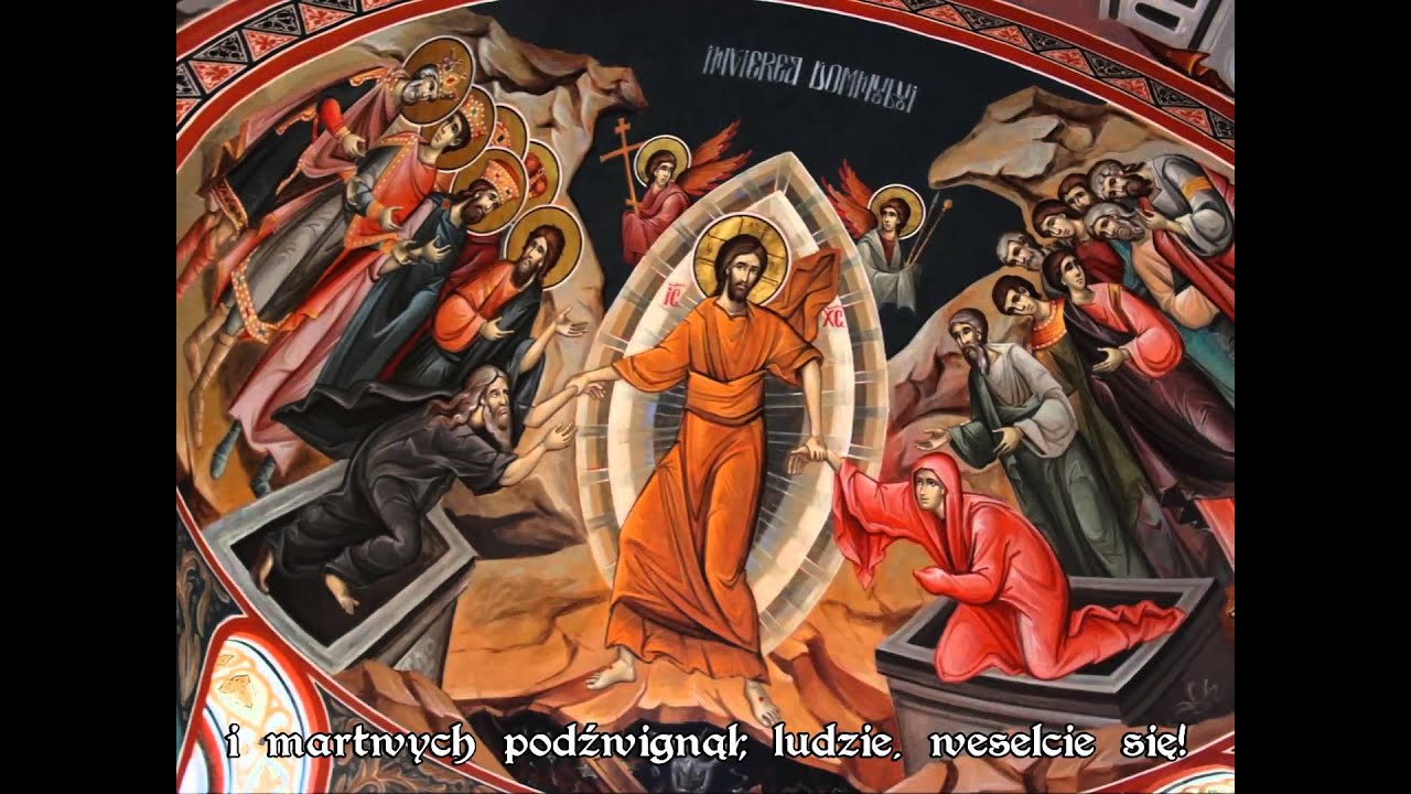 Kanon Paschy pieśni 7-9 - Канон Пасхи (polskie napisy)