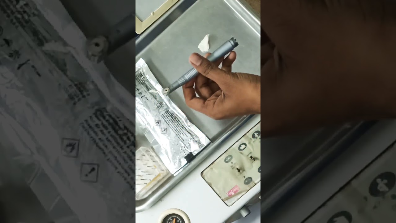 How to clean Handpiece | Dental students #dentist #short