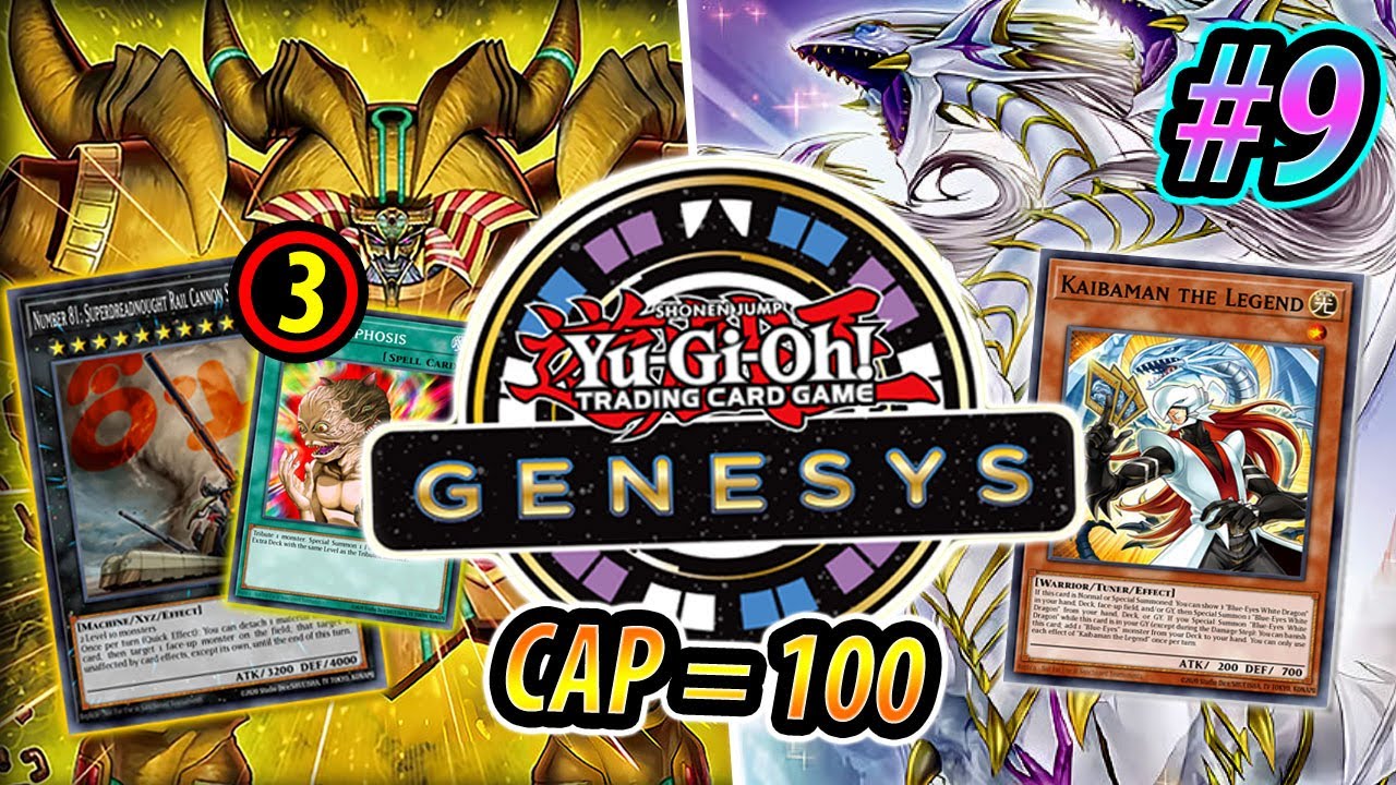 Yu-Gi-Oh! GENESYS MATCH | RANK10 Trains VERSUS Blue-Eyes (& MORE)