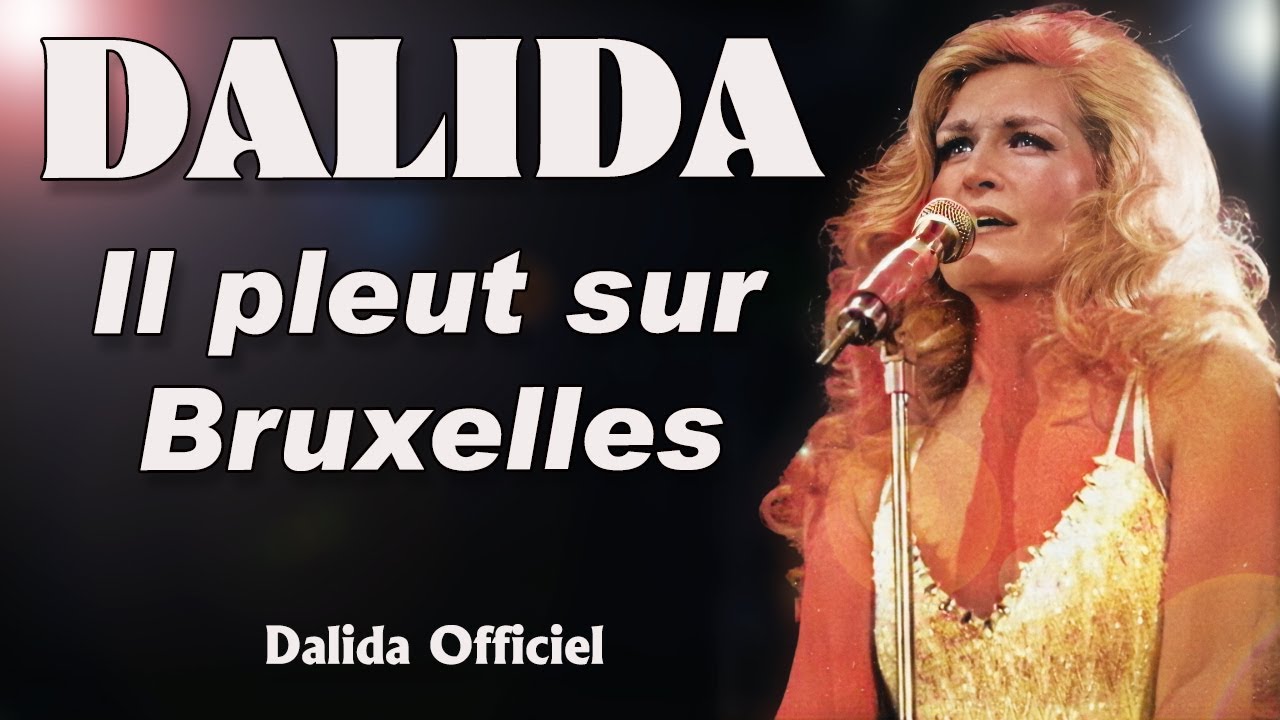 DALIDA – Il pleut sur Bruxelles (Live 1981) | Hommage à Jacques Brel – Dalida Official