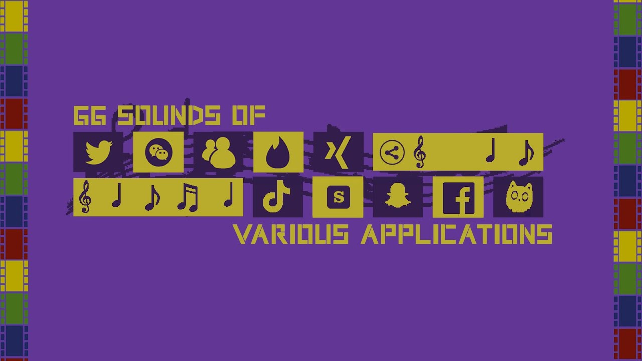 66 SOUNDS OF VARIOUS APPLICATIONS