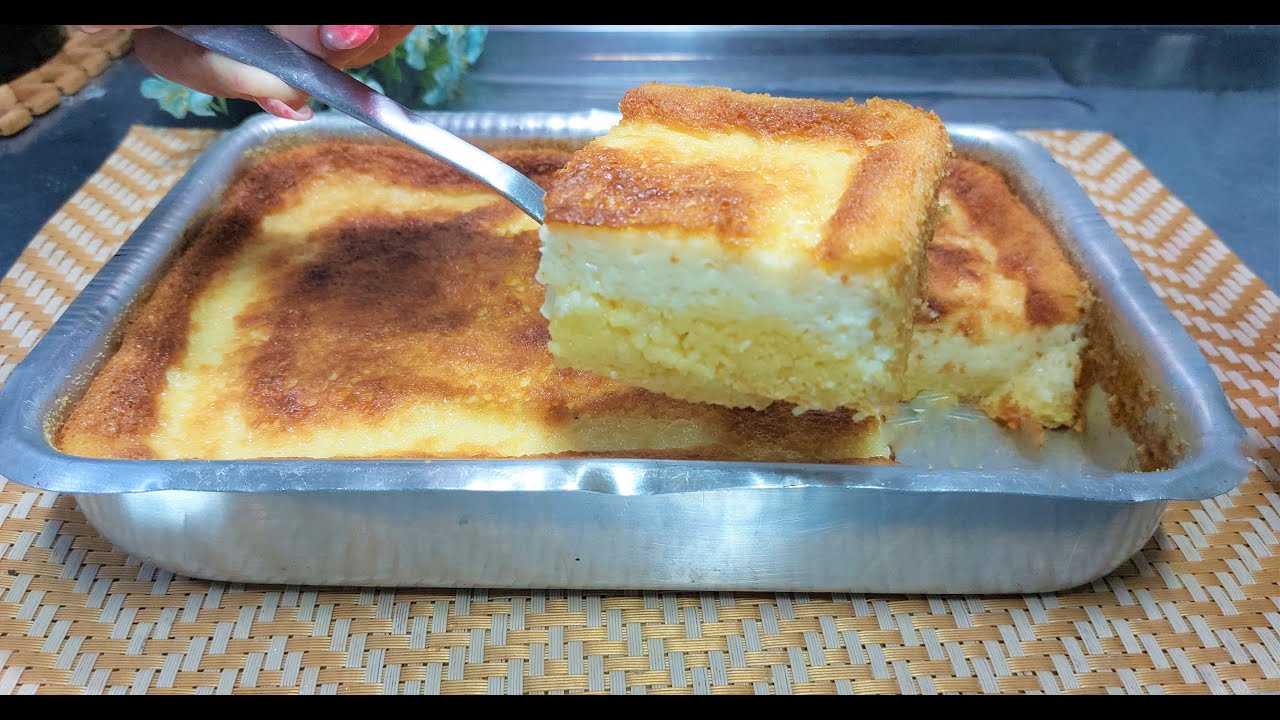 BOLO DE FUBÁ CREMOSO com QUEIJO FRESCO-Simplesmente uma delícia!