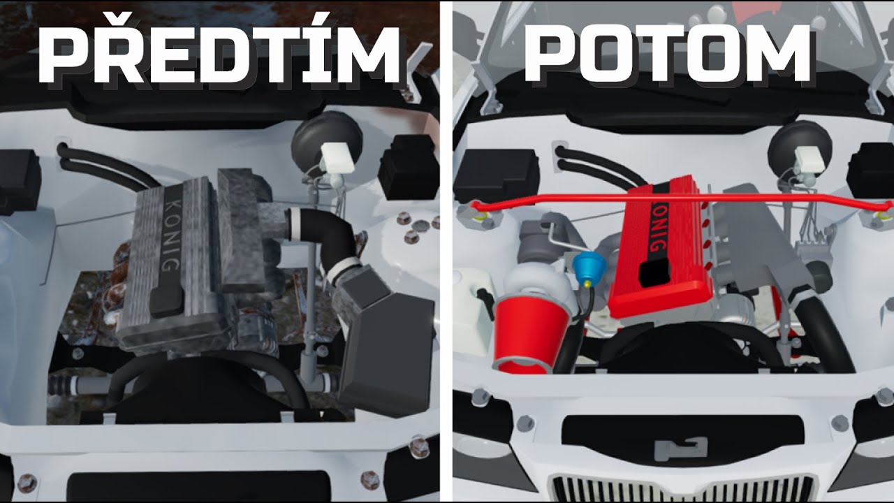 Z 10 Let Starýho Motoru Jsem Vyrobil NEPORAZITELNEJ Stroj!!