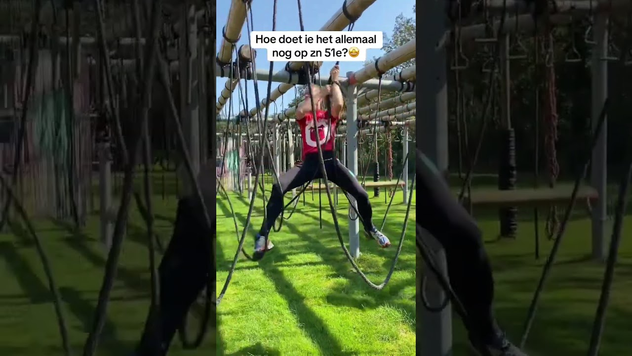 Mark is flink aan het trainen voor aankomend seizoen!💪🏻 #survivalrunfamilie #survivalrun